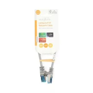 CABLE RJ45 CAT-6a S/FTP MALE -MALE 5M GRIS – Image 3