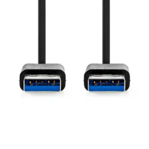 CABLE USB 3.2 A-Male B-Male 2m noir