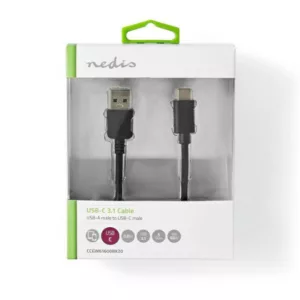 CABLE USB 3.2 GEN 1 A-Male C-Male 2m – Image 3
