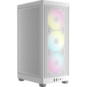 Alternative view of CORSAIR 2000D RGB AIRFLOW MINI ITX BLANC
