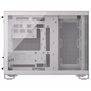 CORSAIR 2500D AIRFLOW Micro ATX Dual Chamber PC Case - White – Image 3