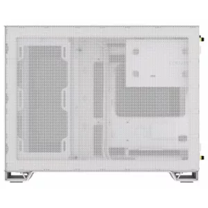 CORSAIR 2500D AIRFLOW Micro ATX Dual Chamber PC Case - White – Image 4