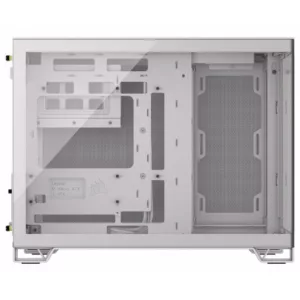 CORSAIR 2500X Micro ATX Dual Chamber PC Case - White – Image 3