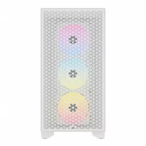 Alternative view of CORSAIR 3000D RGB AIRFLOW TEMPERED GLASS MID-TOWER WHITE