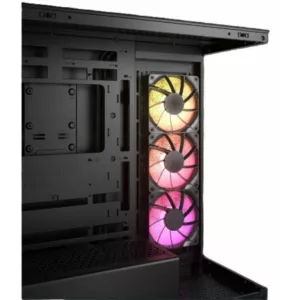 CORSAIR 3500X ARGB Mid-Tower PC Case, Black – Image 3