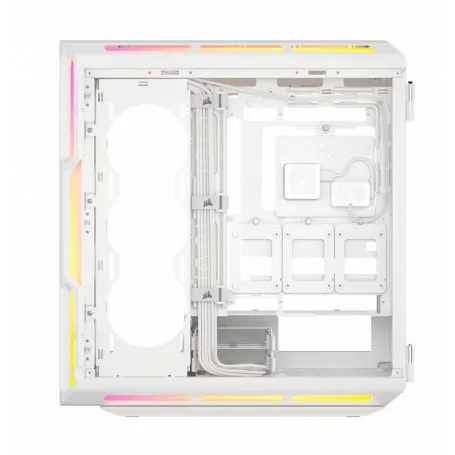 CORSAIR 5000T LX RGB Tempered Glass MT Blanc – Image 3