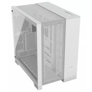 CORSAIR 6500D AIRFLOW Mid-Tower Dual Chamber PC Case-WHITE