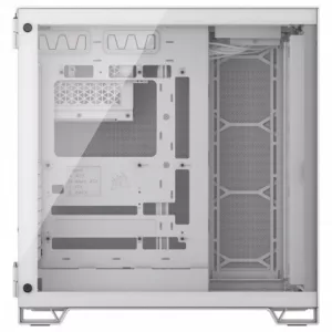 CORSAIR 6500D AIRFLOW Mid-Tower Dual Chamber PC Case-WHITE – Image 3