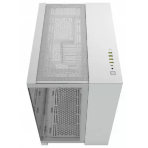 Alternative view of CORSAIR 6500X Mid-Tower Dual Chamber PC Case-WHITE