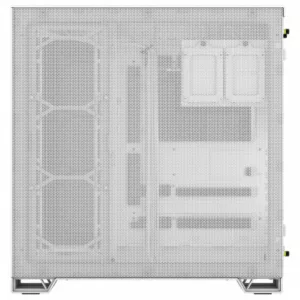 CORSAIR 6500X Mid-Tower Dual Chamber PC Case-WHITE – Image 4