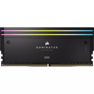 CORSAIR DOM. TITANIUM Black Heat. RGB LED D5 6400 32G (2x16G) – Image 3