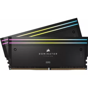 CORSAIR DOM. TITANIUM Black Heat. RGB LED D5 7000 32G (2x16G)