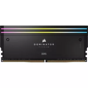 CORSAIR DOM. TITANIUM Black Heat. RGB LED D5 7000 32G (2x16G) – Image 3