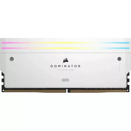 CORSAIR DOM. TITANIUM White Heat. RGB LED D5 6400 32G (2x16G) – Image 3