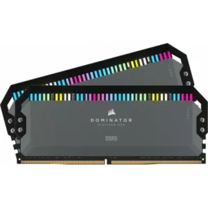 Alternative view of CORSAIR DOMINATOR PLATINUM RGB LED DDR5 Cool Grey 5600 32GB (2X16G)