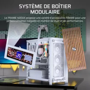 CORSAIR FRAME 4000X RS, WHITE