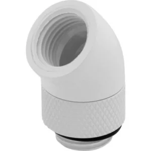 Alternative view of CORSAIR Hydro X Series XF Embout 45° rotatif - Blanc (x 2)