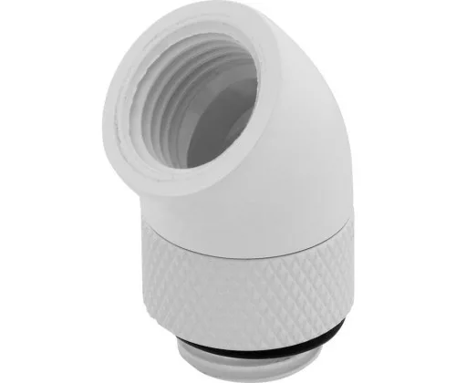 CORSAIR Hydro X Series XF Embout 45° rotatif - Blanc (x 2) – Image 2