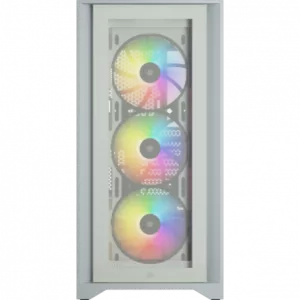 Alternative view of CORSAIR iCUE 4000X RGB Blanc