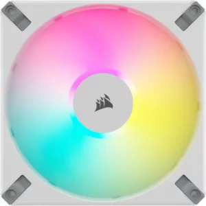 Alternative view of CORSAIR iCUE AF140 RGB ELITE 140 mm - Blanc-pack de 2