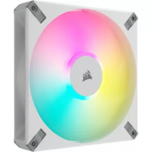 CORSAIR iCUE AF140 RGB ELITE 140 mm - Blanc-pack de 2 – Image 4