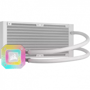 Alternative view of CORSAIR iCUE H100i ELITE CAPELLIX XT - Blanc
