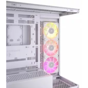 CORSAIR iCUE LINK 3500X RGB Mid-Tower PC Case, White – Image 3