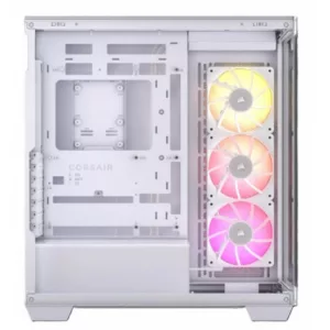 CORSAIR iCUE LINK 3500X RGB Mid-Tower PC Case, White – Image 4