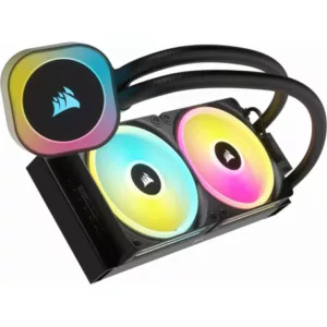 CORSAIR iCUE LINK H100i RGB Liquid CPU Cooler with QX120 RGB fans – Image 3