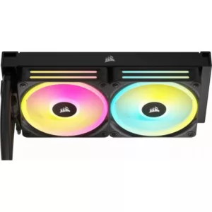 CORSAIR iCUE LINK H100i RGB Liquid CPU Cooler with QX120 RGB fans – Image 4