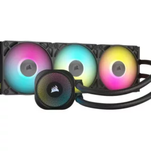 Corsair iCUE LINK TITAN RX RGB Processeur Refroidisseur de liquide tout-en-un 12 cm Noir 1 pièce(s)