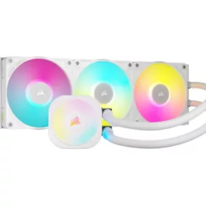 Corsair iCUE LINK TITAN RX RGB Processeur Refroidisseur de liquide tout-en-un 12 cm Blanc 1 pièce(s)