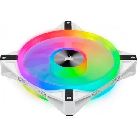 CORSAIR ICUE QL140 RGB Blanc 120mm Pack de 2 – Image 4