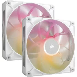 Alternative view of Corsair Kit de démarrage ventilateurs iCUE LINK RX140 RGB Max White Dual Fan