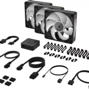 Corsair Kit de démarrage ventilateurs iCUE LINK RX120 RGB Max Triple Fan – Image 3