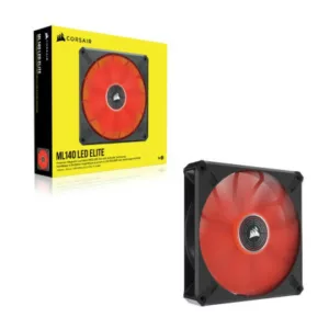 Alternative view of CORSAIR ML140 LED ELITE 140mm Magnetic Levitation Rouge SINGLE PACK