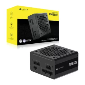 Alternative view of CORSAIR RMe Series RM650e ATX Fully Modular Cybenetics Gold Power Supply