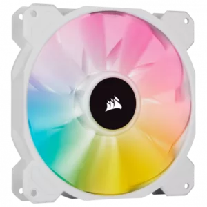 Alternative view of CORSAIR SP140 RGB ELITE BLANC LED Pack de 2
