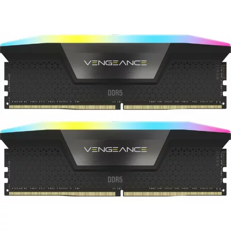 CORSAIR VENGEANCE RGB DDR5 5600 32G (2X16G) NOIR – Image 2