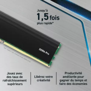 CRUCIAL PRO 32G (1x32G) DDR4-3200 Tray *CP32G4DFRA32AT – Image 3