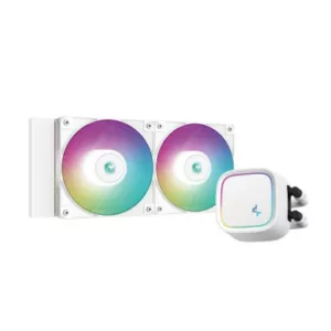 DeepCool LE520 WH Processeur Refroidisseur de liquide tout-en-un 12 cm Blanc 1 pièce(s)