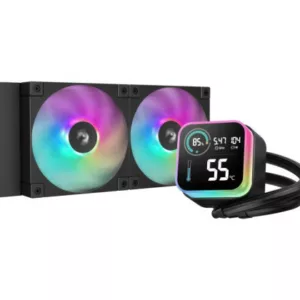 DeepCool LQ240 Processeur Kit de refroidissement du liquide 12 cm Noir 1 pièce(s)
