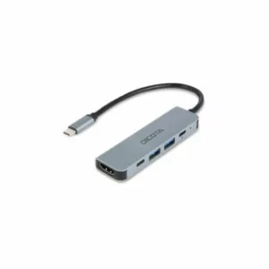 DICOTA USB-C 5EN1 4K PD 100W *D32060