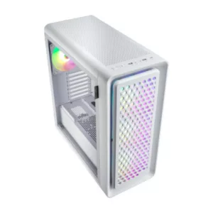Alternative view of FSP (FORTRON) Boitier CUT593P PRENIUM White E-ATX