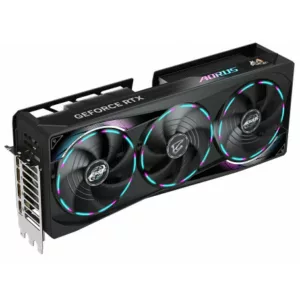 Alternative view of GIGABYTE AORUS GeForce RTX 5070 Ti MASTER 16G Carte Graphique - 16 Go GDDR7, 256 bits, PCI-E 5.0, 2670 MHz Core Clock, 3 x DP 2.1a, 1 x HDMI 2.1b, NVIDIA DLSS 4, GV-N507TAORUS M-16GD
