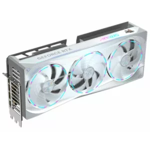 Alternative view of GIGABYTE AORUS GeForce RTX 5080 MASTER ICE 16G Carte Graphique - 16 Go GDDR7, 256 bits, PCI-E 5.0, 2805MHz Core Clock, 3 x DP 2.1a, 1 x HDMI 2.1b, NVIDIA DLSS 4, GV-N5080AORUSM ICE-16GD