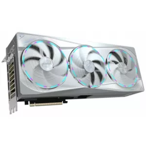 GIGABYTE AORUS GeForce RTX 5080 MASTER ICE 16G Carte Graphique - 16 Go GDDR7, 256 bits, PCI-E 5.0, 2805MHz Core Clock, 3 x DP 2.1a, 1 x HDMI 2.1b, NVIDIA DLSS 4, GV-N5080AORUSM ICE-16GD – Image 3
