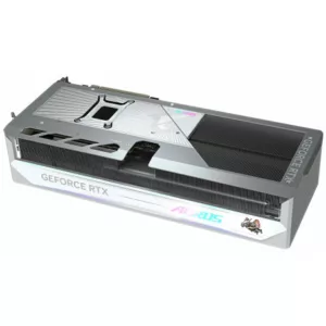 GIGABYTE AORUS GeForce RTX 5080 MASTER ICE 16G Carte Graphique - 16 Go GDDR7, 256 bits, PCI-E 5.0, 2805MHz Core Clock, 3 x DP 2.1a, 1 x HDMI 2.1b, NVIDIA DLSS 4, GV-N5080AORUSM ICE-16GD – Image 4