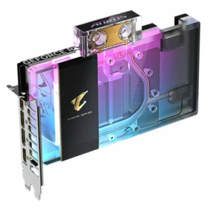 Alternative view of GIGABYTE AORUS GeForce RTX 5080 XTREME WATERFORCE WB 16G Carte Graphique - 16 Go GDDR7, 256 bits, PCI-E 5.0, 2805MHz Core Clock, 3 x DP 2.1a, 1 x HDMI 2.1b, NVIDIA DLSS 4, GV-N5080AORUSX WB-16GD
