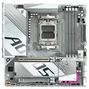 Alternative view of GIGABYTE B850M A ELT WF6E ICE